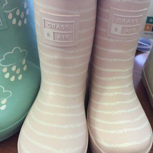 NWT Mini Adventure Striped Toddler Boots UK 10 - US 11